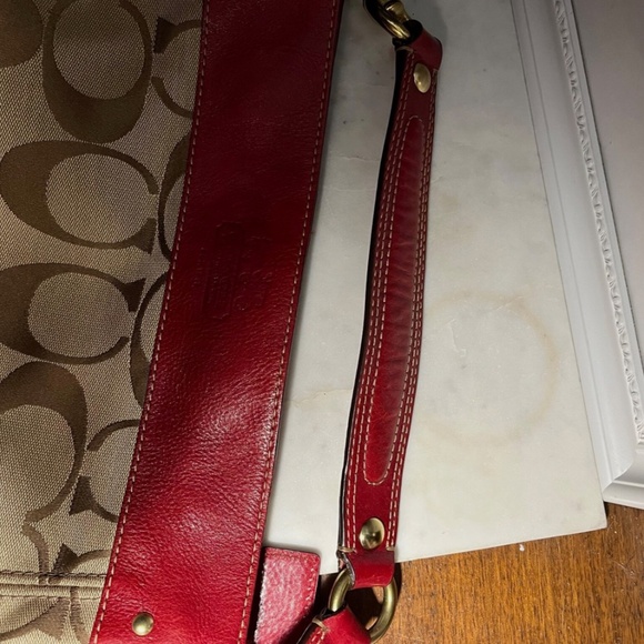 COACH F12657 Zoe Signature Medium Hobo Bag - Picture 7 of 14